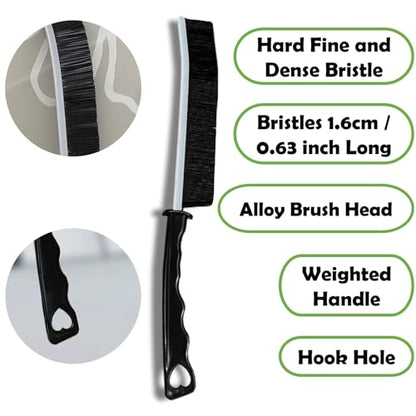 Betanull Crevice Cleaning Brush Set, Multi-Purpose Hard Bristle Brushes