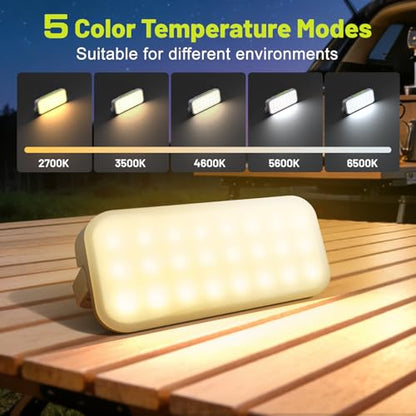 2-Pack Azocek Portable Rechargeable LED Work Light - color: 2-PACK