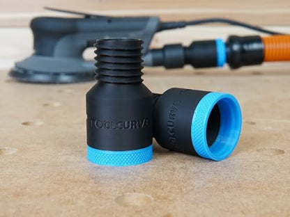 ToolCurve's Hose Adapter Compatible with 3m Xtract Sander (1-1/4" Hose) - size: 1-1/4" Hose