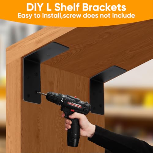 30 Pcs 3"x3"x1.5" Metal Corner Braces, 14-Gauge L Brackets for Wood - size: 3X3X1.5