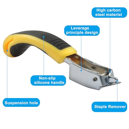 Staple Remover, Heavy Duty Upholstery Staple Puller - size: 1Pcs