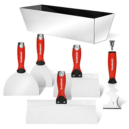 Goldblatt Drywall Hand Tool Kit, 6‑Piece Painter’s Tools