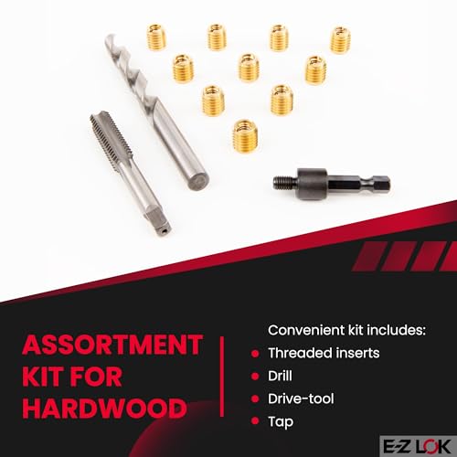 E-Z LOK Thread Repair Kit, 10-32 - size: 10-32, style: Brass