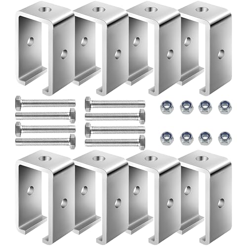 8-Pack 1-5/8" Strut Channel Trolley Hanger Bracket for UNISTRUT - style: 8 Pack