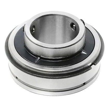SER207-20 (1-1/4") Bore Spherical Insert Bearing, Set Screw Lock, Wide Inner Ring, Standard Duty, 52100 High Carbon Steel