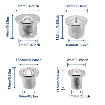 Litoexpe 24 Pieces Dowel Center Transfer Plugs 4 Sizes