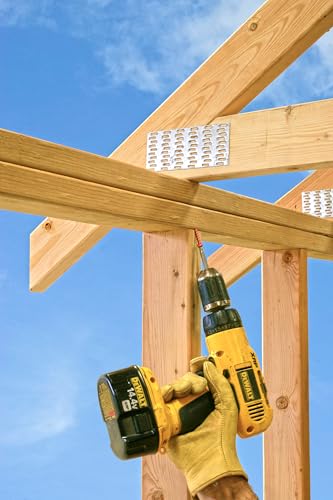 Simpson Strong-Tie SDWC15450-KT Strong-Drive SDWC Truss Screw, 4-1/2" Interior Wood Screws, Electrocoating, Black, (Truss Kit Includes 50 Screws, 1 Bit, 1 Guide)