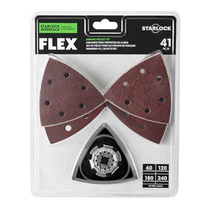 FLEX 41-Piece Oscillating Tool Sanding Project Set - FAM40003-41 - style: Sanding Project Set