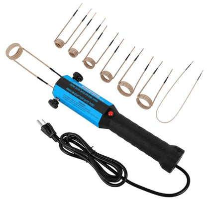Induction Heater Bolt Removal, 1200W Induction Bolt Heater Tool with 8 Coils, Heat Stripped Bolt Remove for Rusted Nuts, Screws (Blue) - color: Blue