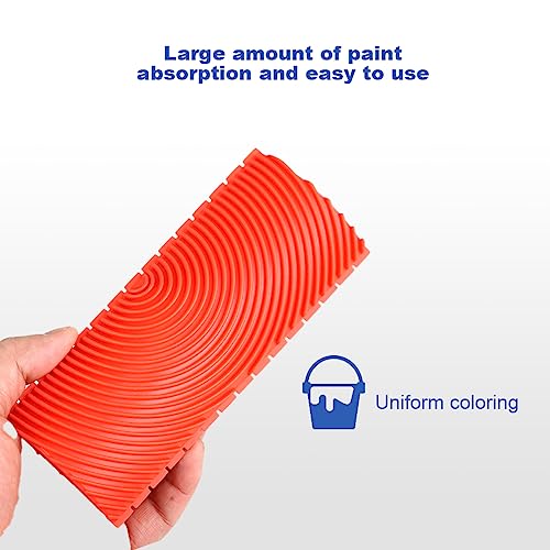 4PCS Wood Graining Tool Wood Grain Paint Tool Wood Grain Tool Kit