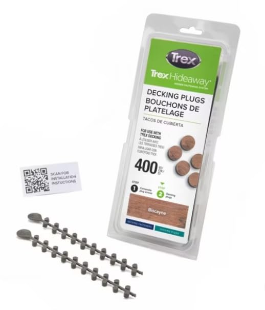 Trex Decking Plugs (400ct) (Biscayne 400ct) - color: Biscayne 400ct