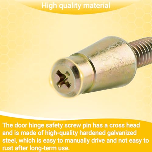 Door Hinge Security Screws,Door Hinge Security Pins -10 Pack