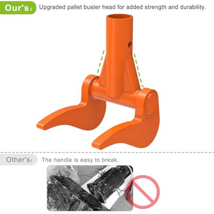 Insaga Pallet Buster Tool Fully Welded Deck Board Removal Tool - color: Pallet Buster Head