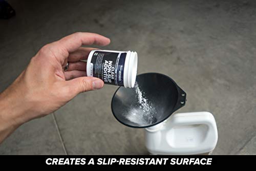 MasonryDefender Paint Additive Fine Grit 300595 - Non Slip, Clear, Floor Grip for Acrylic Sealers - 4 oz.
