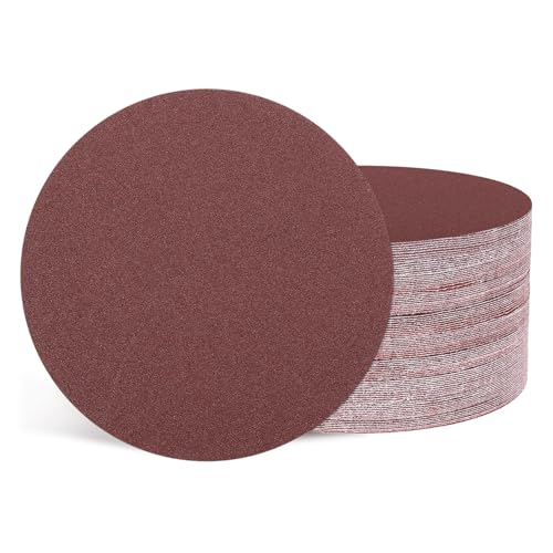 100Pcs Sanding Discs 1Inch 1200Grit Hook and Loop Sandpapers Red - size: 1 Inch(1200 Grit)