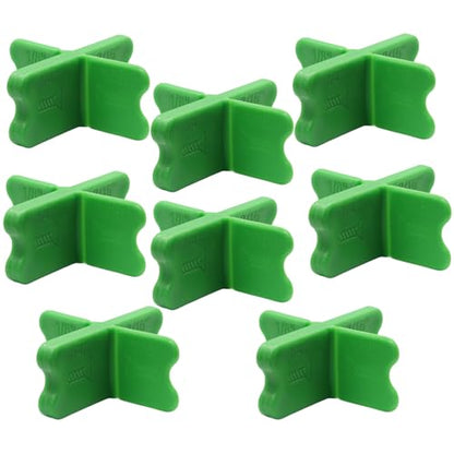 8 Pcs Deck Spacer Green for Pressure Treated Composite Decking - color: Green, size: 8