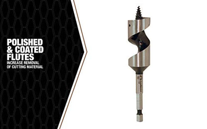 Southwire BIT;WOOD AUGER 7/8" X 4.5" (WAB7/8X4-1/2 - size: 7/8 X 4.5 Inch