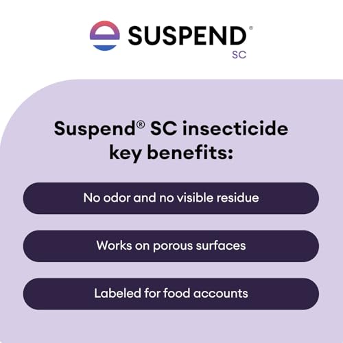 Suspend SC Insecticide 1 Gallon | Indoor/Outdoor Perimeter Pest Control | Deltamethrin Insecticide Concentrate - size: 1 gal