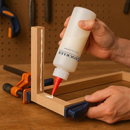 8 oz Refillable Glue Bottle with Applicator Tip for Woodworking