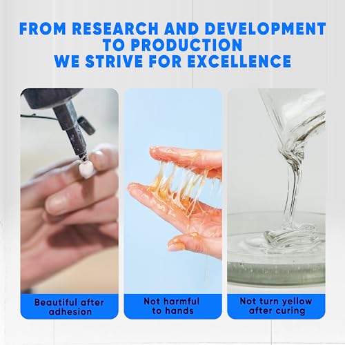 Vicpricme Plastic Glue Epoxy Glue for Plastic All Purpose Clear 3Pcs - size: 30Min glue 3pcs