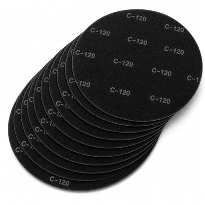 17 Inch Sanding Screen Discs, 120 Grit for Finish Prep, 10 Pack - size: # 120-10Pack