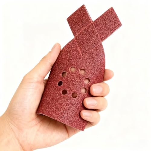 30pcs 240 Grit Sanding Pads Large Mouse Detail Sander Sandpaper 8 Holes Hook and Loop Mouse Sander Pads for Black and Decker KA220G KA230 Mega Mouse Cyclon Sandstorm Craftsman Sanding Sheets - style: 30pcs 240 Grit