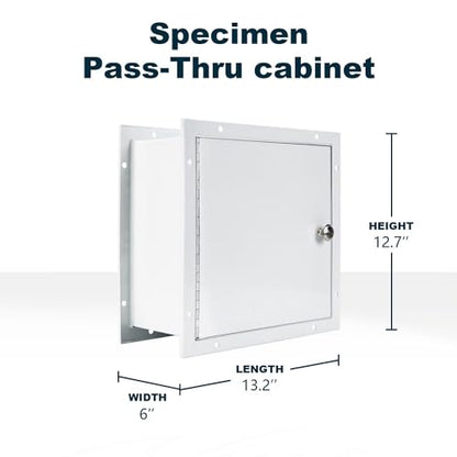 Specimen Lab Pass Thru Cabinet with Double Access Doors