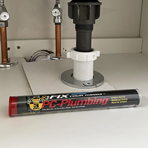 PC Products - 45593 PC-Plumbing Epoxy Putty, 4oz Stick, Gray (45596) (Pack of 1) - size: 4 oz