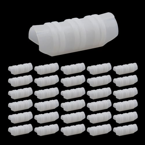 30 Pack 1" Greenhouse Strap Clips ABS Garden Buildings Tube Clip - size: 1"