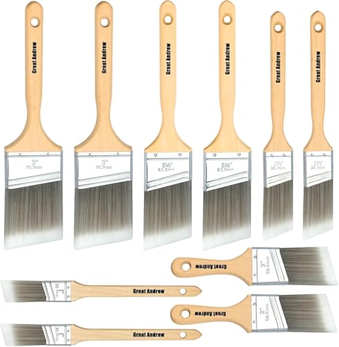 Paint Brush with Stain Brush
