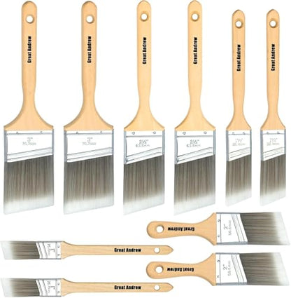 Paint Brush with Stain Brush