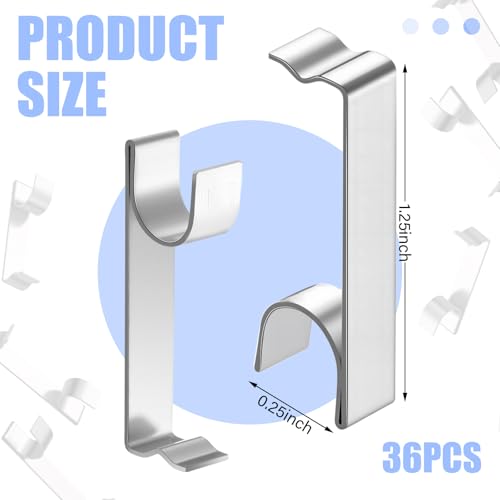 Shimeyao 36 Pack Window Sash Balance Take Out Clips Channel, Without Bulge - style: Without Bulge