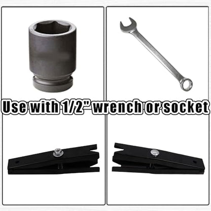 RULLINE Door Hinge Repair Kit Compatible with Chevy S10 with Spring Tool - size: For 94-04 Chevy 23pcs