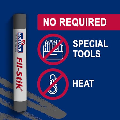 Mohawk Fil-Stik Wax Putty Stick for Wood Repair, Sharkfin M230-0005, 1 Count