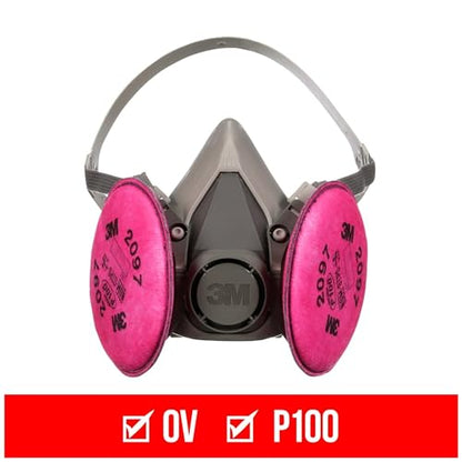 3M P100 Performance Mold & Lead Paint Removal Respirator, Medium