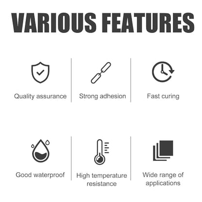 Jue-Fish Multifunctional Glue Welding High-Strength Oily Glue, Universal Super Glue Gel, Instant Bonding, Strong Adhesion, Repairs Last Long Time for All(50g/4PCS) - color: clear4PC