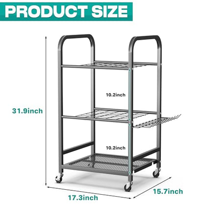EVERHANGER Garden Tool Organizer and Storage, Yard Tool Stand - size: Small