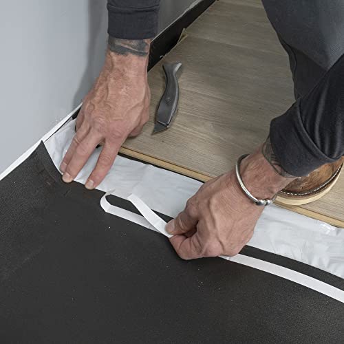 Roberts Black Jack Underlayment - 600 sq. ft. Roll - 43" x 167.5' x 2.5 mm - size: 600 sq. ft.
