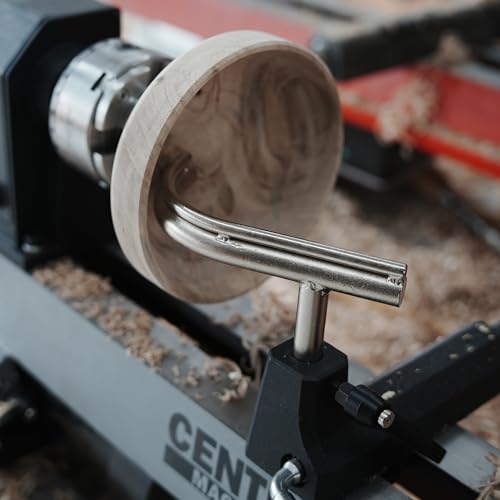 5/8" Dia Stem Glide Bowl Turner's 4-Piece Toolrest Set for Woodlathe Bowl Turning. - color: Glide Bowl Set With Dia 5/8" Post