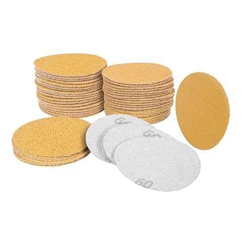 Keystone 2 Inch Round Sanding Disc 50 Pack 60 Grit - size: 2" Round, style: 60 Grit