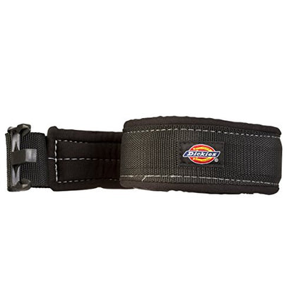 Dickies Heavy-Duty Padded Work Belt for Contractors, Quick-Release Buckle, Adjustable, 3-Inch Width, Holds Most Tool Belt Pouches, Black - color: Black