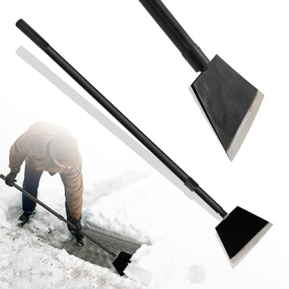 Floor Scraper Garden Shovel, Cleaning Remove Long Handle Tool 88in