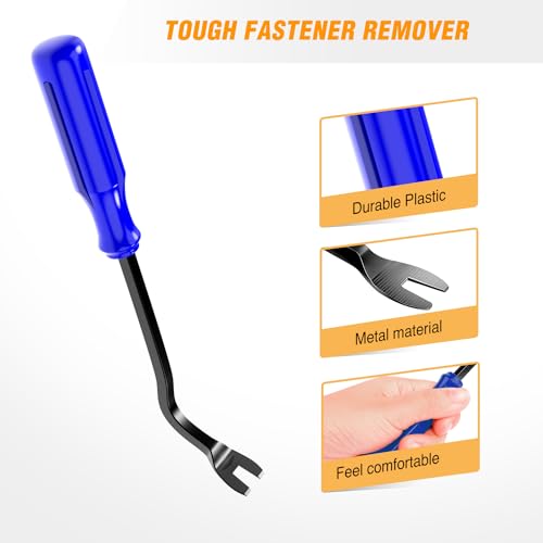 GOOACC 6PCS Auto Trim Removal Tool Kit No-Scratch - color: Blue, size: 6PCS Trim Removal