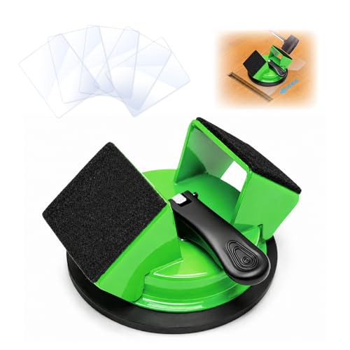 Heavy Duty Floor Gap Fixer Tool, Dual-Sided 45°Striking Surface - Green - color: Green