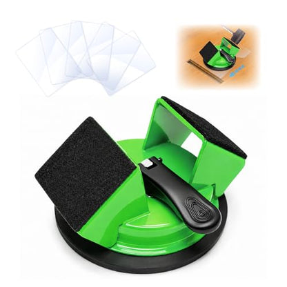 Heavy Duty Floor Gap Fixer Tool, Dual-Sided 45°Striking Surface - Green - color: Green