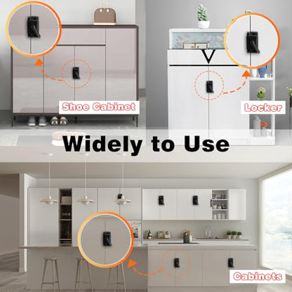 Window Sash Locks, Black Sash Locks, Window Lock Latches Replacement - color: Black