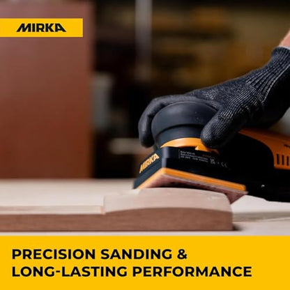 Mirka Ultimax Ligno 3x4 in 80 Grit Wood Sanding Sheets Hook & Loop 50 Pack - size: Grit 80