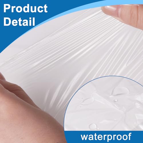 1pcs 9x12ft Painter Plastic Drop Cloths Sheet,Waterproof Anti-dust Cover, Disposable Tarp for Painting for Couch/Furniture Cover - size: 1pack
