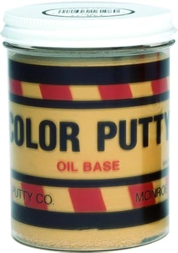 1 lb Color Putty 130 Dark Walnut Color Putty Oil-Based Putty - color: Dark Walnut, size: 1 lb