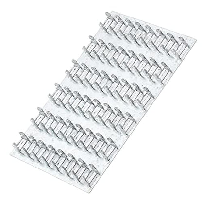 10 Pcs Truss Plates 4x6 Inch, Pronged Truss Mending Plate with Nail Teeth, Mending Plates for Wood Trusses Construction - size: 4"x6"